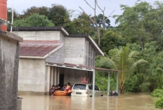 Rumah Warga Muara Siban dan Pagar Agung Terendam Banjir
