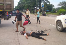 Jemput Anak Pulang dari Pesantren,   Suharman Tewas Tabrak Ban Dump Truk