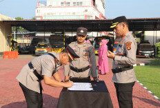 Tiga Pejabat Utama Polres Muba Berganti