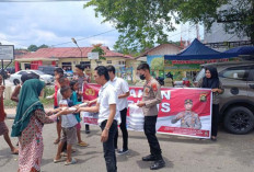 Satintelkam Polres Empat Lawang Berbagi Makan Gratis