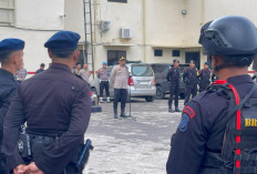 Wakapolres Pimpin Langsung Pelepasan 217 Personel Brimob