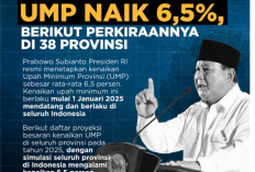 UMP 2025 Seluruh Indonesia Resmi Naik, Berikut Daftar Lengkapnya!