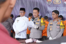 Dua Bulan, Polres Banyuasin Amankan 31 Tersangka Peredaran Narkoba