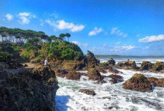 Pantai Karang Tawulan: Surga Tersembunyi di Tasikmalaya, Mirip Tanah Lot dan Berbatasan dengan Australia