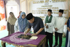 Bupati Muba Resmikan Masjid At-Tauhid