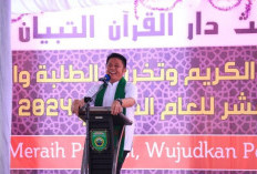Deru Hadiri Wisuda Akbar Tahfidz Quran