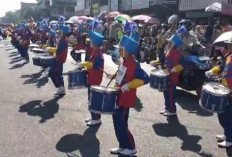 Ribuan Pelajar Ikuti Lomba PBB dan Drumband 