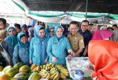 Pj Walikota Cek Harga Sembako di Pasar Yada Palembang