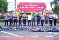 Wabup Muba Rohman Pimpin Apel Gelar Pasukan Ops Ketupat 2025