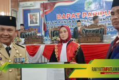 Dilantik Jadi Ketua Dewan, Darli Bersyukur dan Siap Jalankan Amanah, Pj Bupati Empat Lawang Buat Pesan Begini!