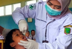 PIN Polio Tahap Kedua Hampir Capai Target Nasional