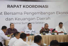 Pj Gubernur Sumsel Pimpin Rapat Strategis