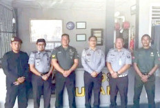 Terima Kunjungan Sambang dari Anggota Koramil Tebing Tinggi
