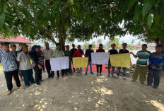 Tertipu Pinjaman KUR, Puluhan Warga Geruduk BRI Kayuagung
