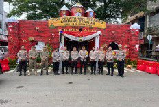 Tim Was Ops Polda Sumsel Cek Kesiapan Pos Yan Stasiun Lahat