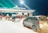 Volume Kendaraan di Tol Wilayah Sumsel Melejit