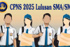 Lulusan SMA/SMK Wajib Tahu! Ini 16 Formasi CPNS 2025 yang Bisa Kamu Lamar