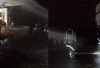 Mobil Suzuki Taff Terbakar di Pom Bensin Pagar Tengah