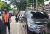 Dishub Palembang Tindak Tegas Puluhan Mobil yang Parkir di Jalan Madang Samping RSMH