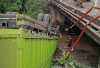 Kecelakaan Mobil Fuso Terjun Bebas di Jalan Lintas Merapi Timur Kabupaten Lahat.