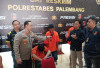 Begal Sadis Ditangkap Satreskrim Polrestabes Palembang