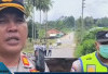 Polres Empat Lawang Imbau Pengguna Jalan Waspada! Akses di Seleman Ulu Putus Total, Arus Dialihkan ke Jalur Li