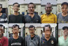Polres Banyuasin Tangkap 10 Pelaku Judi Sabung Ayam di Banyuasin
