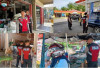 Sambangi  Sejumlah Titik Keramaian