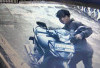 Aksi Pencuri Motor Terekam CCTV