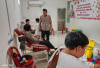 HUT Humas Polri Ke-74, Polres Lahat Gelar Donor Darah