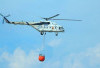 Lima Helikopter Bantuan Nasional Diterjunkan di Sumsel