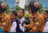 Viral Bonceng Tiga Tanpa Helm, Wawali Serang Minta Maaf dan Siap Ditilang