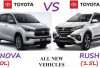 Perbandingan Toyota Kijang Innova vs Toyota Rush 2024: Mana yang Lebih Ideal untuk Keluarga?