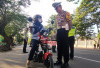 Satlantas Polres Pagaralam Himbau Penggunaan Sepeda Listrik